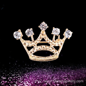 New design crown brooch pins